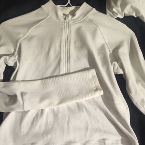 lululemon athletica White Long Sleeve Top